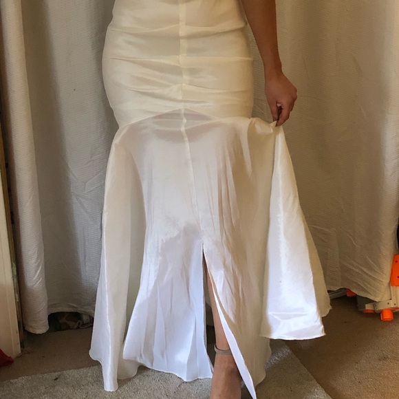 David’s bridal Ivory wedding dress size 3 NWT - Picture 7 of 16